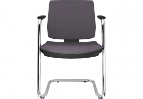 Cadeira-fixa-aproximação-Brizza-Soft-cinza-37882-cromada-Plaxmetal-HS-Móveis