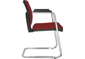 Cadeira-fixa-aproximação-Brizza-Soft-preta-37882-cromada-Plaxmetal-lado-HS