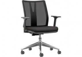 Cadeira-giratória-Diretor-Addit-braços-reguláveis-base-Back-System-alumínio-HS-Móveis