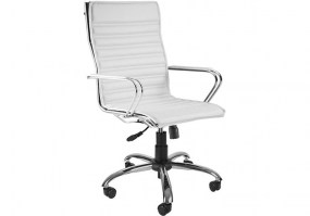 Cadeira-giratória-presidente-Havenna-5748-capa-removível-branca-Movelfar-HS-Móveis