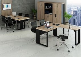 Ambiente-mesa-reunião-pe-quadro-Linha-Start-Gebb-Work-
