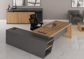 Ambiente_mesa_diretor_com_credenza_DOM2222_Hanover_Grafite