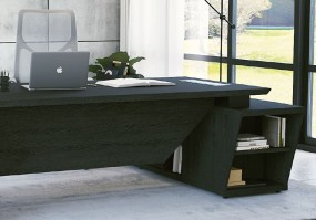 Ambiente_mesa_diretor_com_credenza_DOM2222_Preto_Absoluto_Gebb_Work