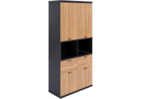 Armário_extra_alto_2_portas_com_nicho_DOM1121_Linha_Dom
