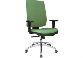 Cadeira-Brizza-Presidente-base-alumínio-poliéster-verde