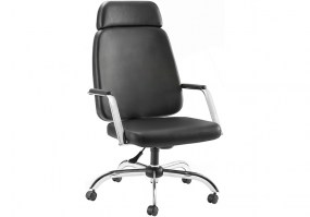 Cadeira-Diretor-Maxxer-Frisokar-com-apoio-cabeça-base-alumínio-HS-Móveis