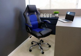 Cadeira-Giratória-Gamer-Best-G500A-Importada-HS-Móveis