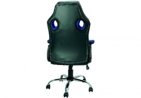 Cadeira-Giratória-Gamer-Best-G500A-azul-costas-HS-Móveis