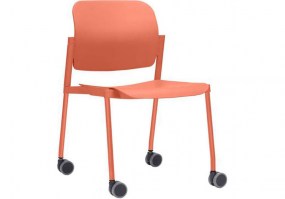 Cadeira-Leaf-Coletiva-Frisokar-Coral-base-com-rodízios-HS-Móveis7