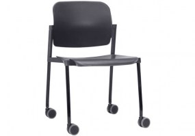 Cadeira-Leaf-Coletiva-Frisokar-Preta-base-com-rodízios-HS-Móveis1