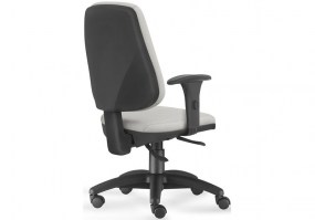 Cadeira-Presidente-Job-Branca-Frisokar-Back-System-base-nylon-HS-Móveis