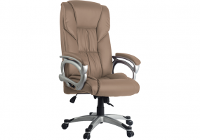 Cadeira-Presidente-giratória-BLM-1005P-relax-base-nylon-bege-Blume-Office