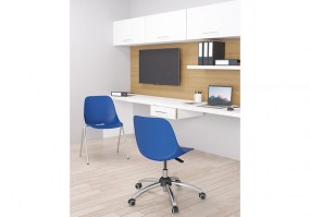 Cadeira-Quick-Giratória-Azul-Base-Stamp-Cromada-Plaxmetal-ambiente