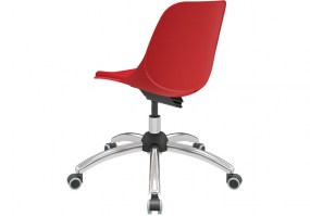 Cadeira-Quick-Giratória-Vermelha-Base-Stamp-Cromada-Plaxmetal-costas