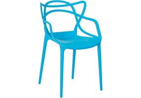 Cadeira-fixa-Allegra-EZ-2002-polipropileno-Azul-Enzzo-Móveis-HS-Móveis