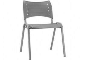 Cadeira-fixa-ISO-empilhável-cinza-estrutura-cinza-HS-Móveis1