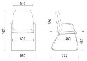 Cadeira-fixa-Maxxer-Diretor-Obeso-braços-fixos-estrutura-cromada-medidas1