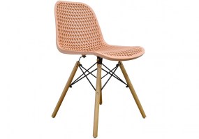 Cadeira-fixa-Venice-EZ2043-polipropileno-Coral-Enzzo-Móveis-HS-Móveis