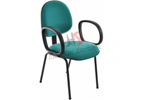 Cadeira-fixa-executiva-com-braços-estrutura-4-pés-preto