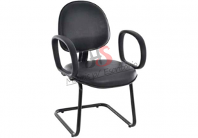 Cadeira-fixa-executiva-com-lamina-braços-Corsa-pé-sky-couríssimo-preto