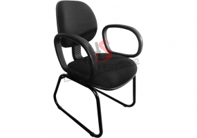 Cadeira-fixa-executiva-com-lamina-braços-Corsa-pé-trapézio-tecido-preto6