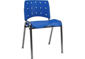 Cadeira-fixa-plástica-ergoplax-azul-estrutura-preta