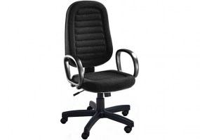 Cadeira-giratoria-presidente-com-costuras-braco-corsa-base-preta-tecido-preto-HS-Móveis