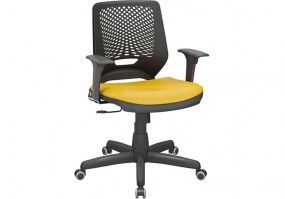 Cadeira-giratória-Beezi-braços-reguláveis-base-standard-Plaxmetal-HS-Móveis1