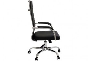 Cadeira-giratória-Presidente-Best-C305-Relax-base-cromada-lado-HS-Móveis9
