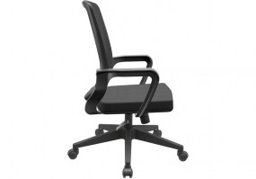 Cadeira-giratória-presidente-Adrix-base-piramidal-encosto-tela-Plaxmetal-lateral