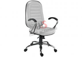 Cadeira-giratória-presidente-gomada-braço-cromado-base-cromada-couríssimo-branco7