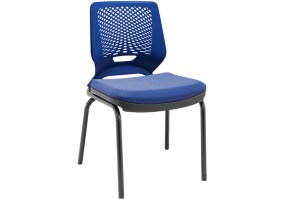 Cadeira_fixa_beezi_82003_4_pés_preta_sem_braços_encosto_azul_assento_vinil_azul