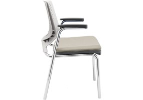 Cadeira_fixa_beezi_82003_estrutura_4_pés_cromada_com_braços_encosto_branco_assento_vinil_bege_lateral