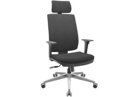 Cadeira_giratória_brizza_soft_presidente_89005_apoio_cabeça_braço_regulável_base_alumínio_relax_poliéster_preto