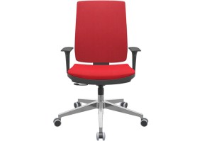 Cadeira_giratória_brizza_soft_presidente_89005_braço_regulável_base_alumínio_relax_poliéster_vermelho