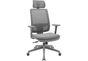 Cadeira_giratória_brizza_tela_presidente_grafite_89010_com_apoio_de_cabeça_braço_shift_base_itália_relax_vinil_grafite