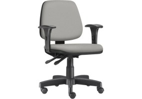 Cadeira_giratória_executiva_Job_base_metal_R35_braços_reguláveis_BR8B17_back_system_poliéster_cinza