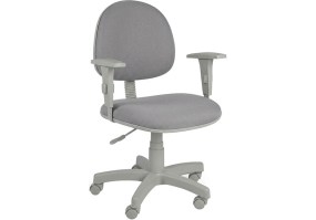 Cadeira_giratória_executiva_base_cinza_braços_reguláveis_cinza_tecido_cinza