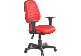 Cadeira_giratória_executiva_internauta_premium_INT02_back_system_braço_regulavel_tecido_vermelho