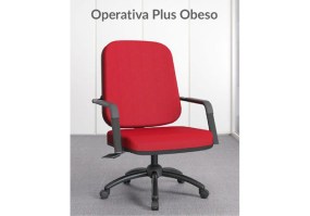 Cadeira_giratória_operativa_plus_obeso_114000_Braço_Delta_estrutura_cromada_vinil_vermelha
