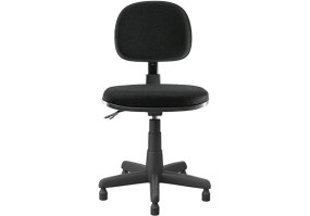 Cadeira_giratória_para_costureira_Secretária_back_system_com_sapatas_tecido_preto