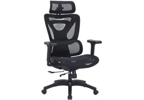 Cadeira_giratória_presidente_Telada_Nexo_BLM162P_preta