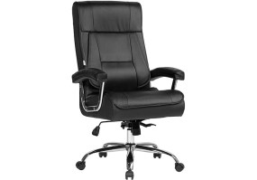 Cadeira_giratória_presidente_com_mola_ensacada_BLM3035P_base_relax_cromada_couro_ecológico_preto