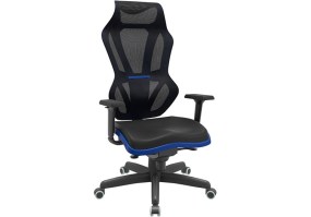 Cadeira_giratória_vizon_DZ_tela_80001_base_standard_braços_3D_shift_syncron_tela_preta_detalhe_azul