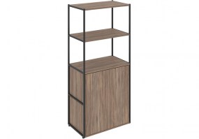 Estante-Alta-com-armário-02-prateleiras-SLF6314-Linha-Shelf-Gebb-Work4