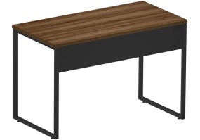 Mesa-reta-1200x600-tampo-25mm-nogal-pé-retangular-preto-Maranello7