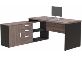 Mesa-reta-com-Credenza-M40-pé-painel-Nogal-Maranello3