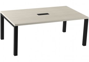 Mesa-reuniao-retangular-200x120-pe-U-caixa-tomada-saara-Joint-HS-Móveis