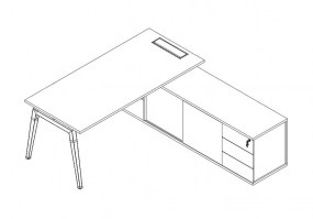 Mesa_Executiva_Direita_pé_cavalete_com_madeira_LXP1841_Lexus_Prime_GebbWork_HS_Móveis3