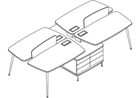 Plataforma_dupla_02_lugares_LXF2914_Lexus_Form_Gebb_Work_Carvalho_Cinza